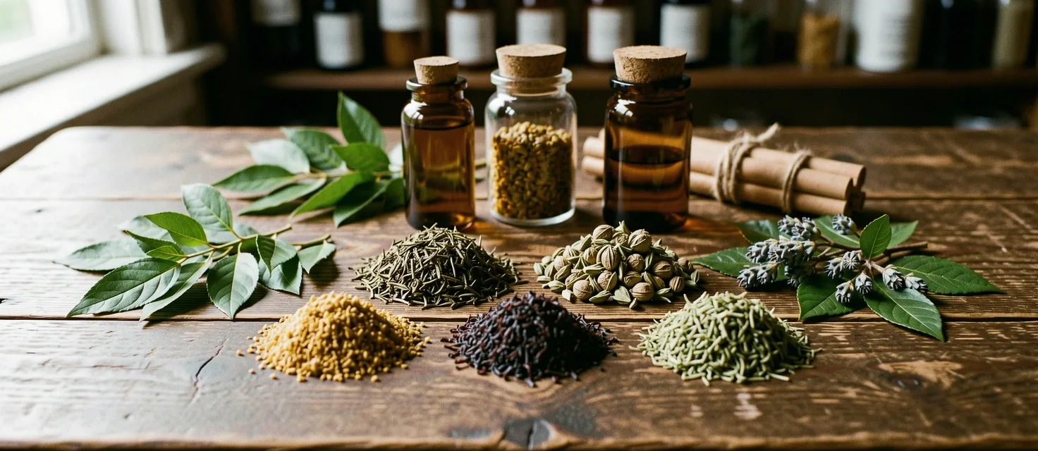 Raw botanicals